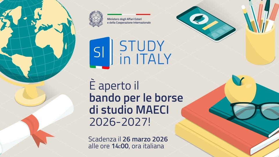 foto bando borse di studio 2026-2027 ITA